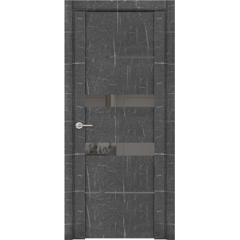 Дверь межкомнатная UniLine Mramor 30037/1 Marable Soft Touch торос графит