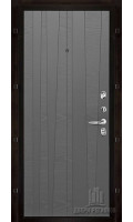 Дверь входная Liberty (Либерти), цвет v2 дуб тангент коньяк горизонт lw 684-gt, панель - trend цвет grigio (ral 7015)