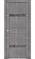 Дверь межкомнатная UniLine Mramor 30036/1 Marable Soft Touch торос серый