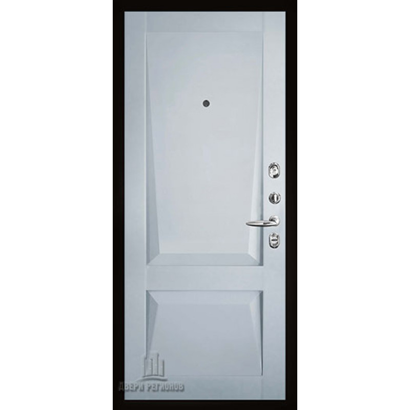 Дверь входная уличная Термо 3, цвет антик медь, панель - perfecto цвет светло-серый бархат