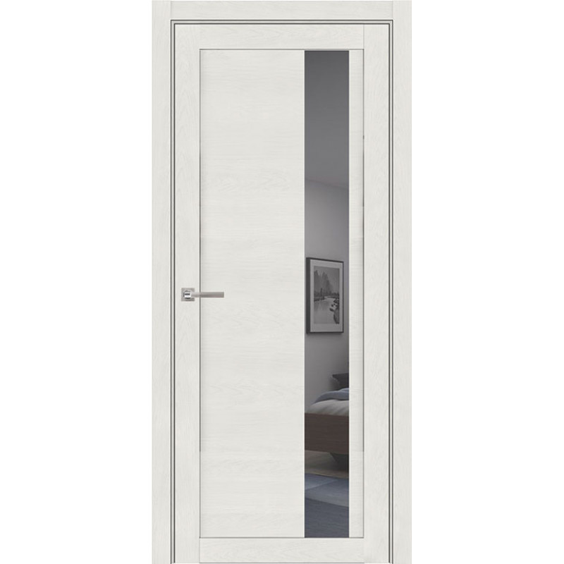 Дверь межкомнатная UniLine 30004 SoftTouch бьянка soft touch остекленная