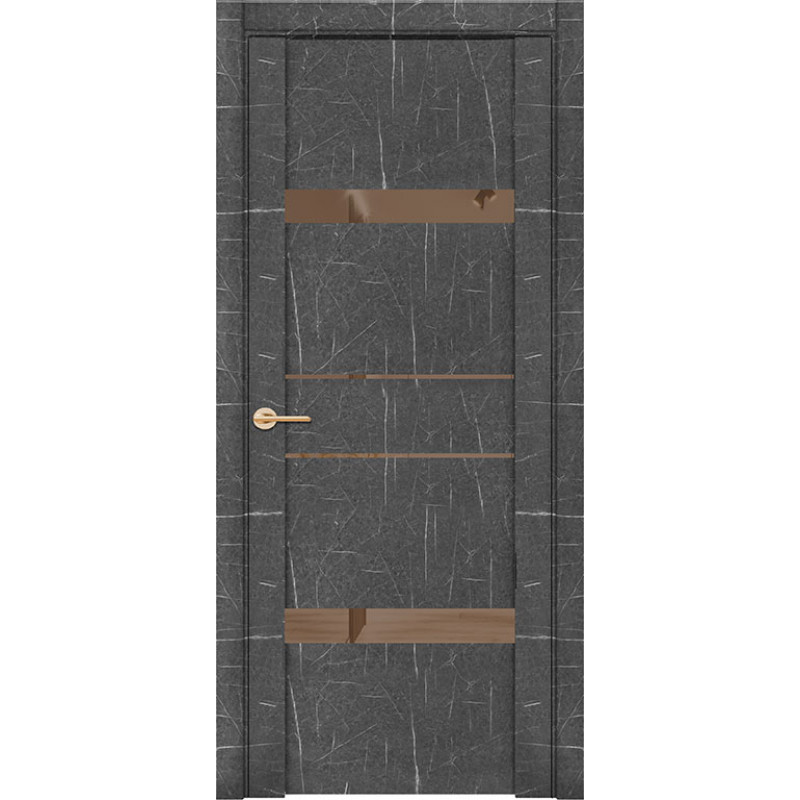Дверь межкомнатная UniLine Mramor 30036/1 Marable Soft Touch торос графит