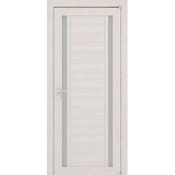 Дверь межкомнатная LIGHT 2122 капучино велюр остекленная