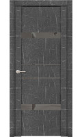 Дверь межкомнатная UniLine Mramor 30036/1 Marable Soft Touch торос графит
