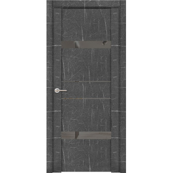Дверь межкомнатная UniLine Mramor 30036/1 Marable Soft Touch торос графит