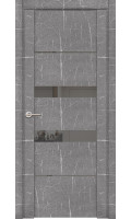 Дверь межкомнатная UniLine Mramor 30037/1 Marable Soft Touch торос серый