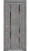 Дверь межкомнатная UniLine Mramor 30006/1 Marable Soft Touch торос серый