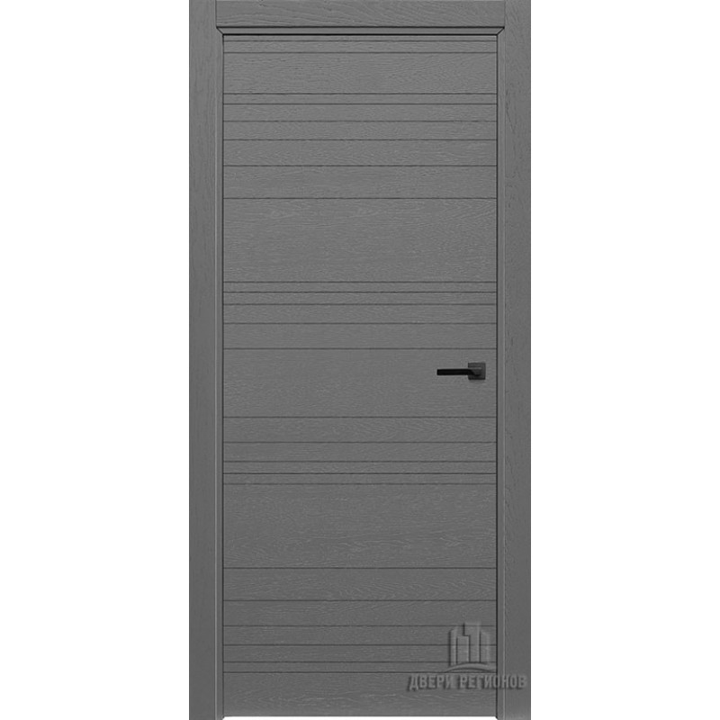 Дверь межкомнатная Linea grigio (ral 7015) глухая