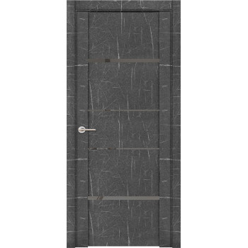 Дверь межкомнатная UniLine Mramor 30039/1 Marable Soft Touch торос графит