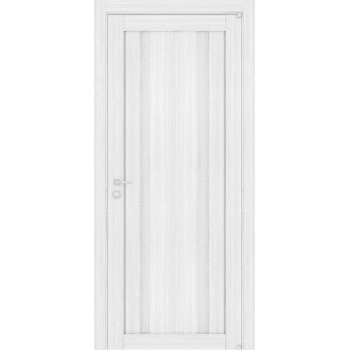 Дверь межкомнатная LIGHT 2190 белый велюр остекленная