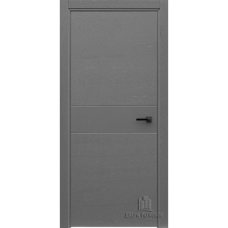 Дверь межкомнатная Fusion 1 grigio (ral 7015) глухая