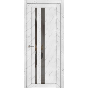 Дверь межкомнатная UniLine Mramor 30008/1 Marable Soft Touch монте белый