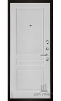 Дверь входная Liberty (Либерти), цвет v2 дуб тангент коньяк горизонт lw 684-gt, панель - турин цвет эмаль белая