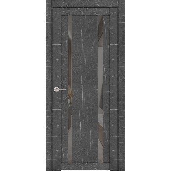 Дверь межкомнатная UniLine Mramor 30006/1 Marable Soft Touch торос графит