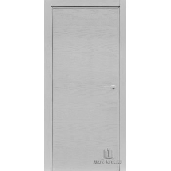 Дверь межкомнатная Intero chiaro patina argento (ral 9003) глухая