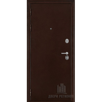 Дверь входная взломостойкая Феникс 3K, цвет медный антик, панель - aurum цвет дуб натуральный гладкий